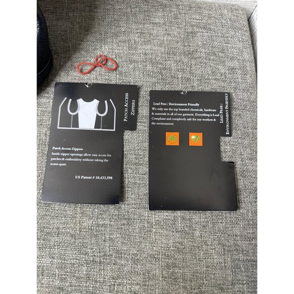 Milwaukee Leather MLM3500 Mens L Black Rider Biker Leather Vest Motorcycle - Picture 6 of 9